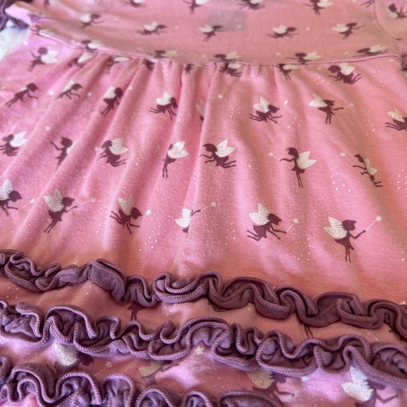 Kickee Pants Bamboo Ruffled Fairy Lounge Set 6-12M - Picture 9 of 9